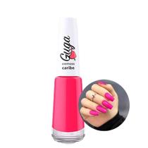 Esmalte para Unhas Cremoso Cor Caribe Rosa Pink 423 8ml Guga