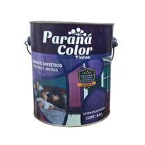 Esmalte Paraná Color Sintético Brilhante Cinza Escuro 3,6 litros - PARANA COLOR