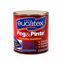 Esmalte Peg & Pinte Preto Brilhante 900 ml - Eucatex