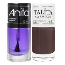 Esmalte Por Puro Engajamento Coleção Talita Cardozo + Top Brilho 10ml Anita Esmalte Por Puro Engajamento Coleção Talita Cardozo + Top Brilho 10ml Anita