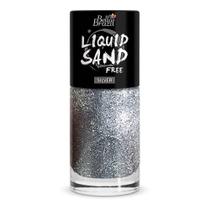 Esmalte Prata Texturizado Silver Liquid Sand Bella Brazil Esmalte Prata Texturizado Silver Liquid Sand Bella Brazil