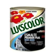 Esmalte Premium Plus para Metais e Madeira Base de Aguá Conhaque Alto Brilho 900ml - Lukscolor Esmalte Premium Plus para Metais e Madeira Base de Aguá Conhaque Alto Brilho 900ml - Lukscolor