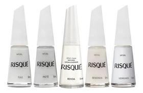 Esmalte Renda Risque Rendas Do Brasil - 5 Esmaltes Oferta - Risqué