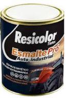 Esmalte Resicolor Auto Industrial 900ml Preto Semi Fosco