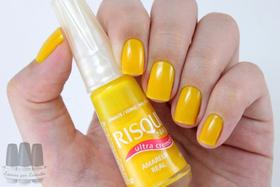 Esmalte Risqué amarelo