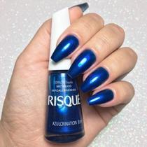 Esmalte Risqué - Azul Metalico