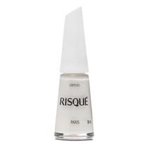 Esmalte Risqué Branco Cremoso Paris 8ml