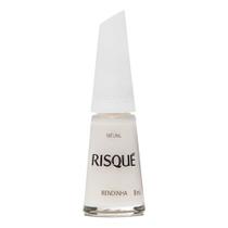 Esmalte Risqué Branco Natural Rendinha 8ml