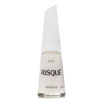 Esmalte Risqué Branco Natural Rendinha 8ml