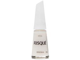 Esmalte Risqué Branco Natural Rendinha 8ml Esmalte Risqué Branco Natural Rendinha 8ml