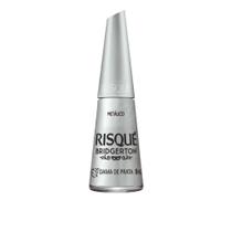 Esmalte Risqué Bridgerton Dama de Prata Metálico 8ml
