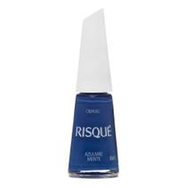 Esmalte Risqué Coloridos Cremoso Azulivre Mente 8ml