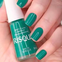Esmalte Risqué Coloridos Cremoso Ver De Verdade 8ml