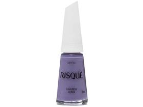 Esmalte Risqué Coloridos Lavanda Alma Lilás - Cremoso Hipoalergênico 8ml