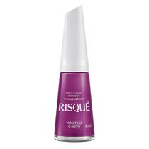 Esmalte Risqué Coloridos Violetraz O Novo 8ml Esmalte Risqué Coloridos Violetraz O Novo 8ml