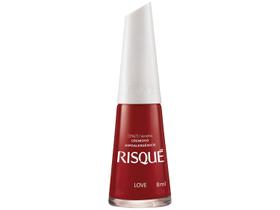 Esmalte Risqué Cor Love Hipoalergênico com 8ml