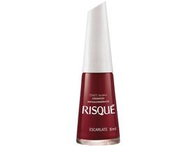 Esmalte Risqué Cremoso Escarlate 8ml
