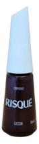 Esmalte Risqué Cremoso Licor 8ml Hipoalergênico Brilho Intenso e Secagem Rápida