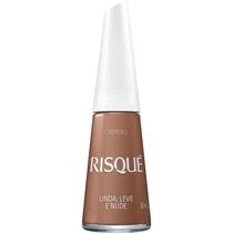 Esmalte Risqué Cremoso Linda Leve e Nude