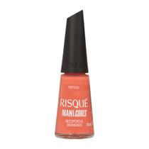 Esmalte Risque Cremoso Manicores Recuperei A Dignidade Coral 8ml