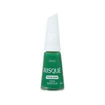 Esmalte Risqué Cremoso Verde Esmeralda 8ml