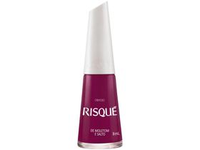 Esmalte Risqué De Moletom e Salto Rubi Cremoso - Hipoalergênico 8ml