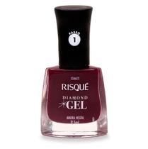 Esmalte Risqué Diamond Gel Amora Negra Cremoso 9,5ml Esmalte Risqué Diamond Gel Amora Negra Cremoso 9,5ml