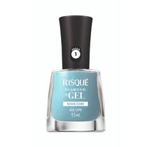 Esmalte Risqué Diamond Gel Azul Capri 9,5ml Esmalte Risqué Diamond Gel Azul Capri 9,5ml