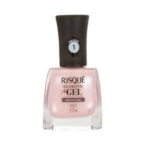 Esmalte Risqué Diamond Gel Ballet 9,5ml - Brilho e Durabilidade