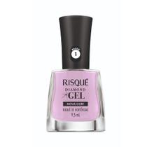 Esmalte Risqué Diamond Gel Buquê De Hortênsias 9,5ml