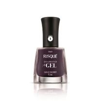 Esmalte Risqué Diamond Gel Calda de Blueberry Cremoso 9,5ml