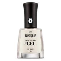 Esmalte Risque Diamond Gel Chá Branco Esmalte Risque Diamond Gel Chá Branco