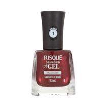 Esmalte Risqué Diamond Gel Charlotte de Romã