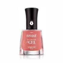 Esmalte Risqué Diamond Gel Cremoso Espumante Rose