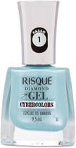 Esmalte Risqué Diamond Gel Cybercolor Espelho Do Amanha