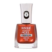 Esmalte Risqué Diamond Gel Cybercolors Bronze 3000 9ml Esmalte Risqué Diamond Gel Cybercolors Bronze 3000 9ml