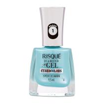 Esmalte Risqué Diamond Gel Cybercolors Espelho Do Amanhã 9ml