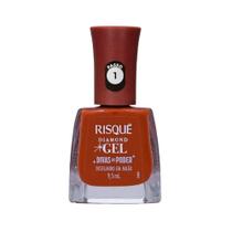 Esmalte Risqué Diamond Gel Divas No Poder 9,5 ml Desfilando Em Milão