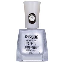 Esmalte Risqué Diamond Gel Divas No Poder Estrela Da Festa 9,5ml