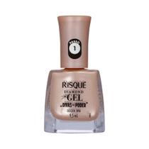 Esmalte Risqué Diamond Gel Divas No Poder Golden Diva 9,5ml