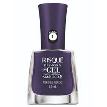 Esmalte Risqué Diamond Gel Meu Jardim Mágico Poder Que Floresce 9,5ml
