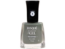 Esmalte Risqué Diamond Gel Mix & Drinks Gin e Sunset 9,5ml