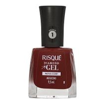 Esmalte Risqué Diamond Gel Mocaccino 9,5ml - Brilho e Sofisticação Esmalte Risqué Diamond Gel Mocaccino 9,5ml - Brilho e Sofisticação