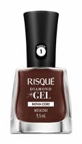 Esmalte Risqué Diamond Gel Moccacino