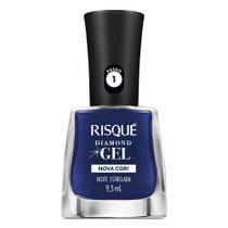 Esmalte Risqué Diamond Gel Nova Cor Noite Estrelada 9,5ml