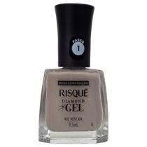 Esmalte Risqué Diamond Gel Noz Moscada 9,5ml Hipoalergênico