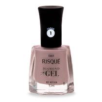 Esmalte Risqué Diamond Gel Noz Moscada Cremoso 9,5ml