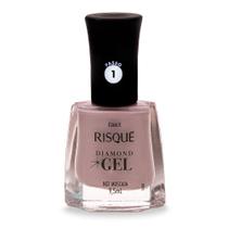 Esmalte Risqué Diamond Gel Noz Moscada Cremoso 9,5ml