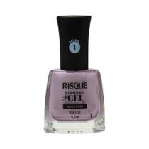 Esmalte Risqué Diamond Gel Seda Lilás