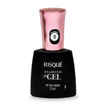 Esmalte Risqué Diamond Gel Top Coat Fixador